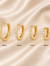 Luxe Pave Huggie Hoops