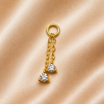 Duo Drop Earring Charm