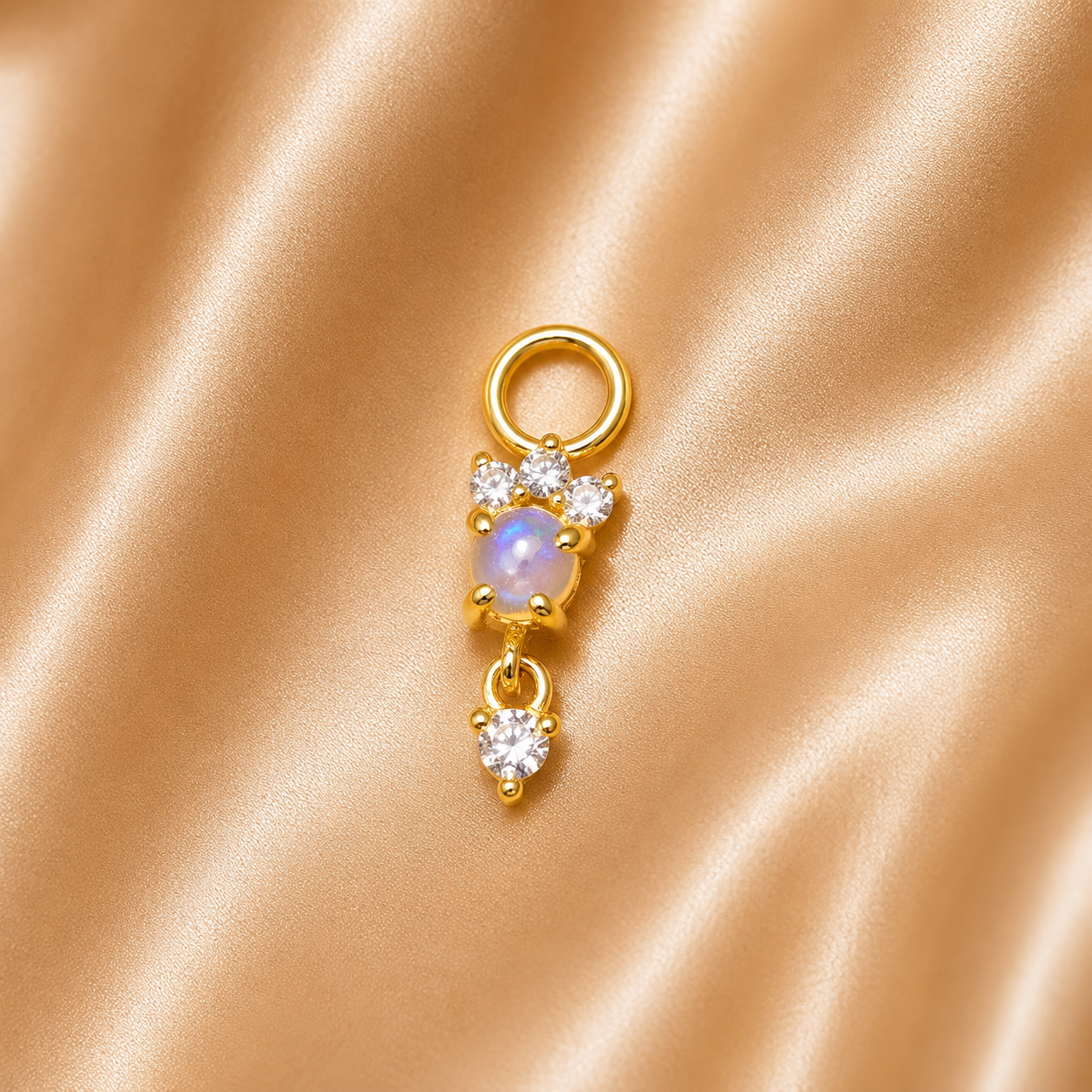 Bluebell Moon Earring Charm