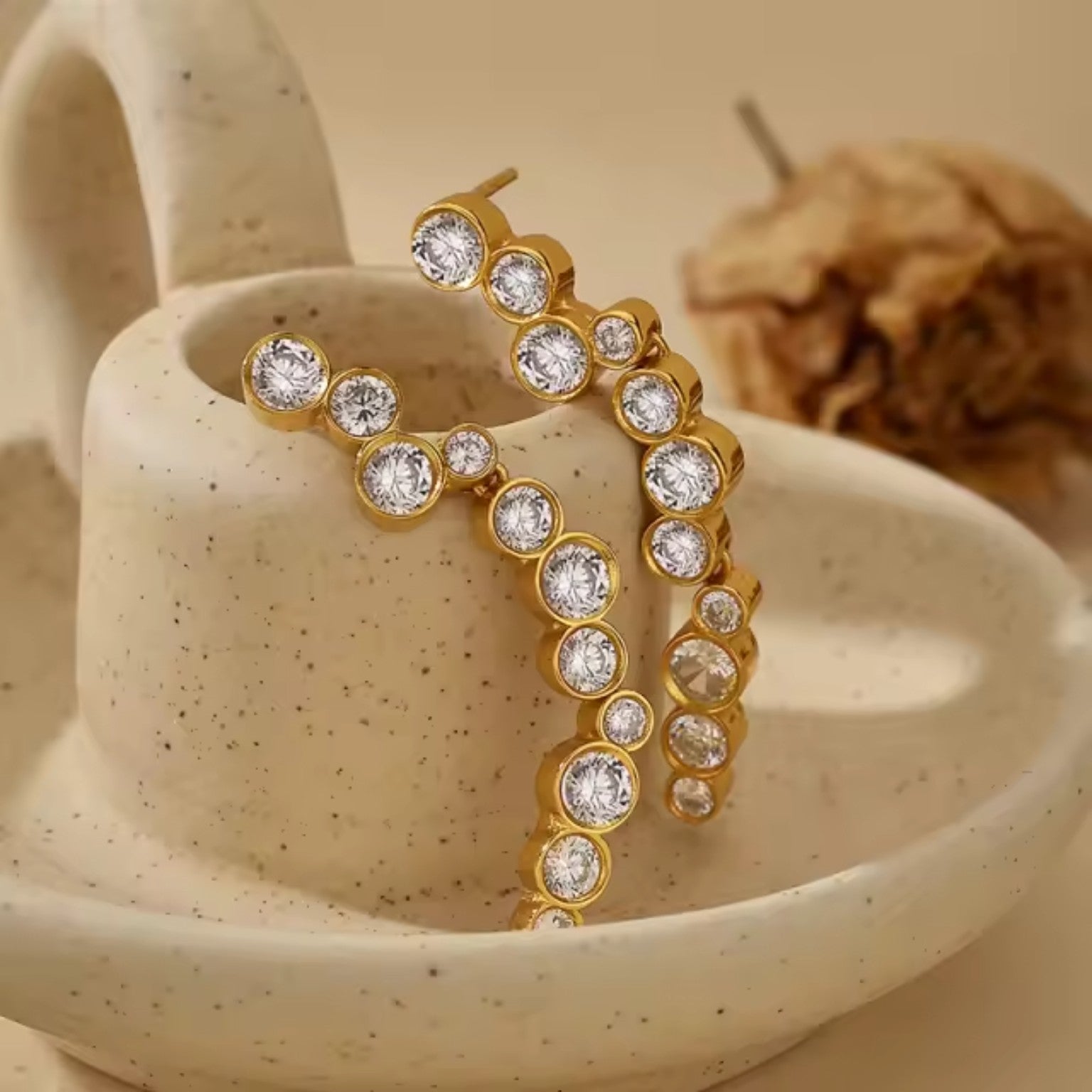 Cascade Drop Earrings