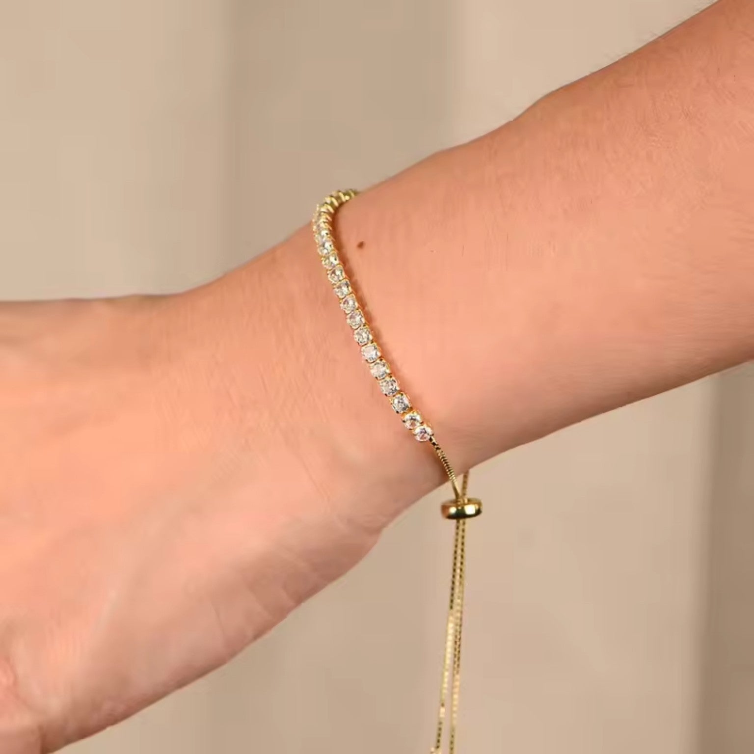 Aurora Adjustable Tennis Bracelet