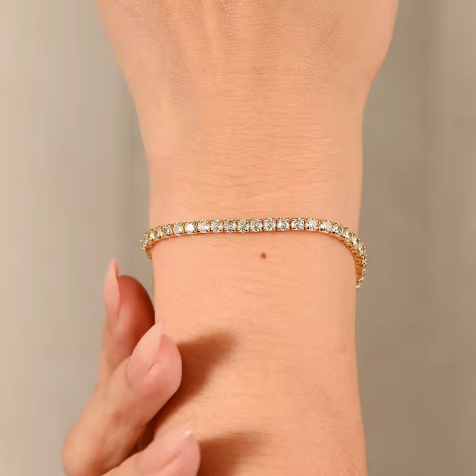 Aurora Adjustable Tennis Bracelet