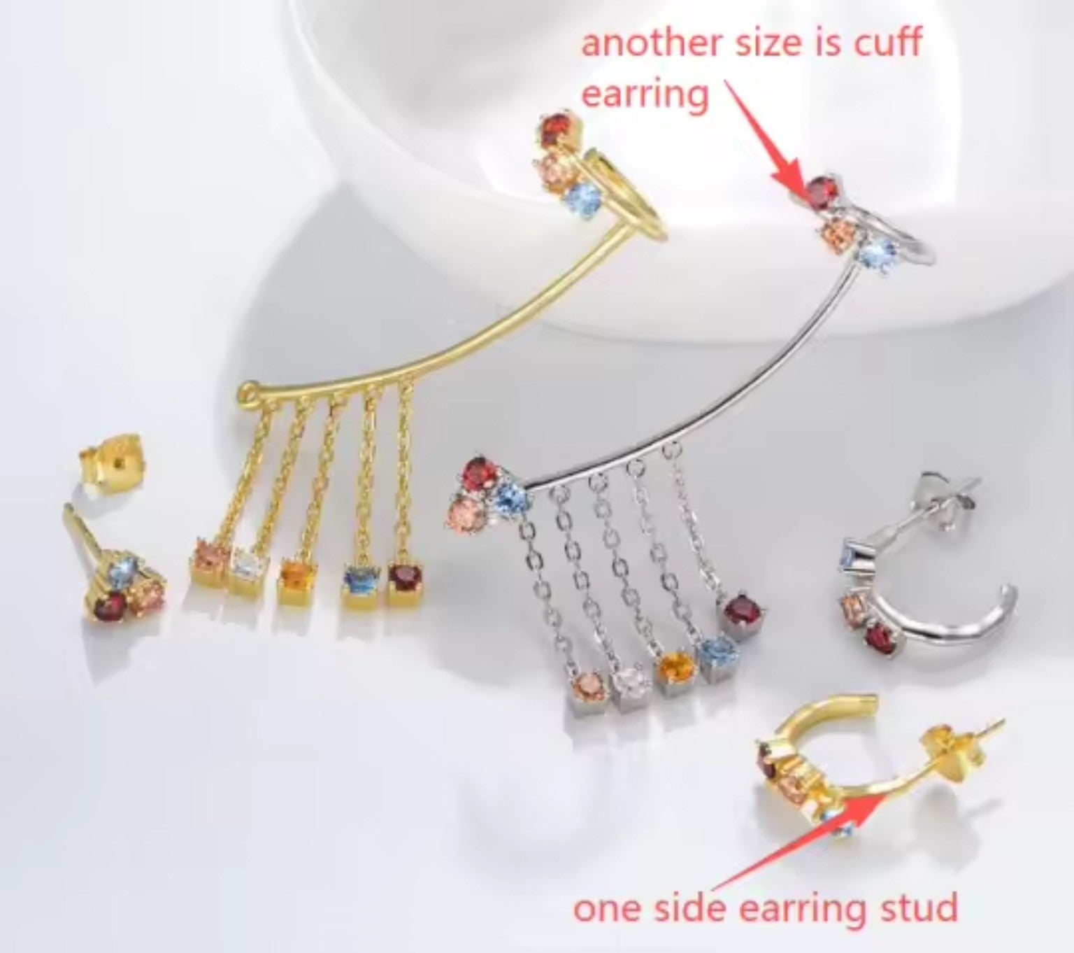 Aurora Cascade Earrings
