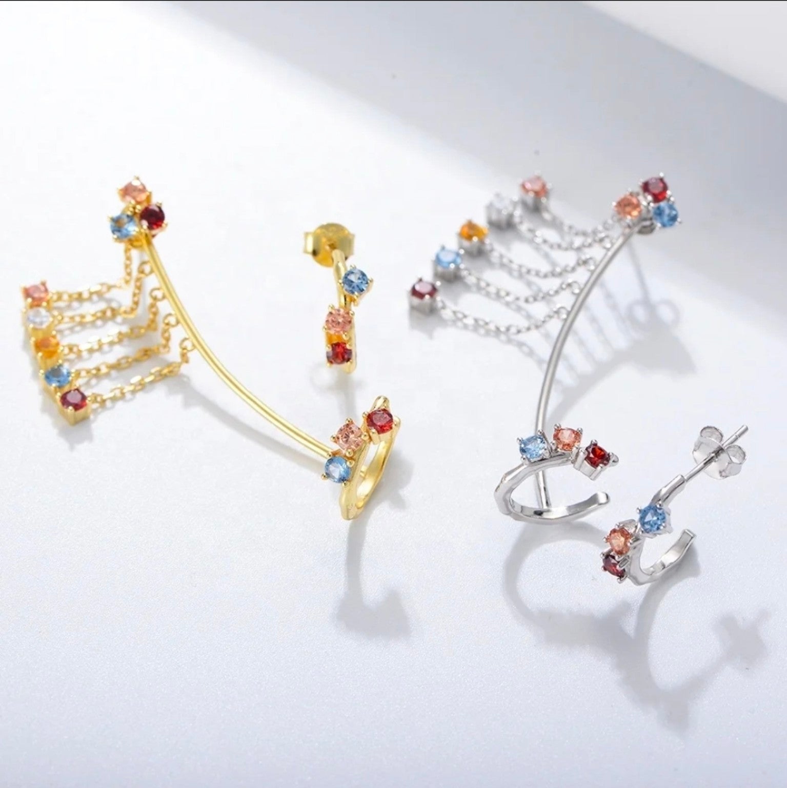 Aurora Cascade Earrings