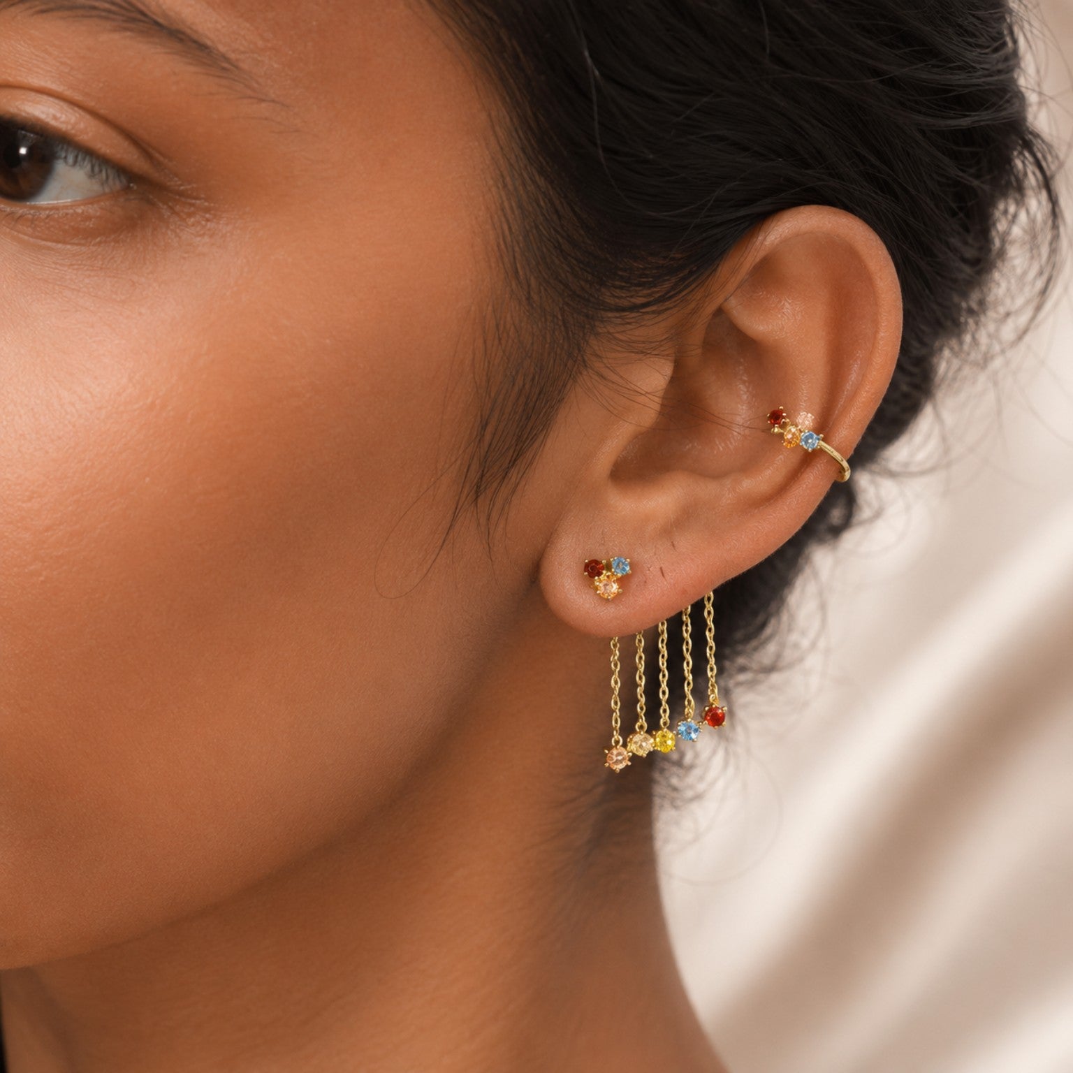 Aurora Cascade Earrings