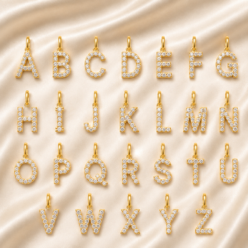 Alphabet Necklace & Bracelet Charm