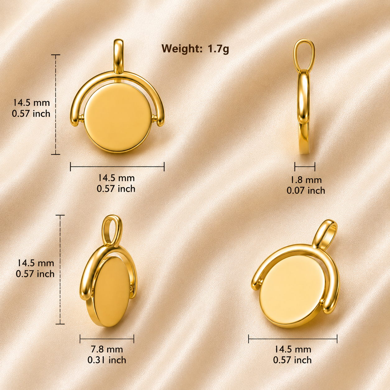 Still Becoming • Already Enough Pendant & Chain