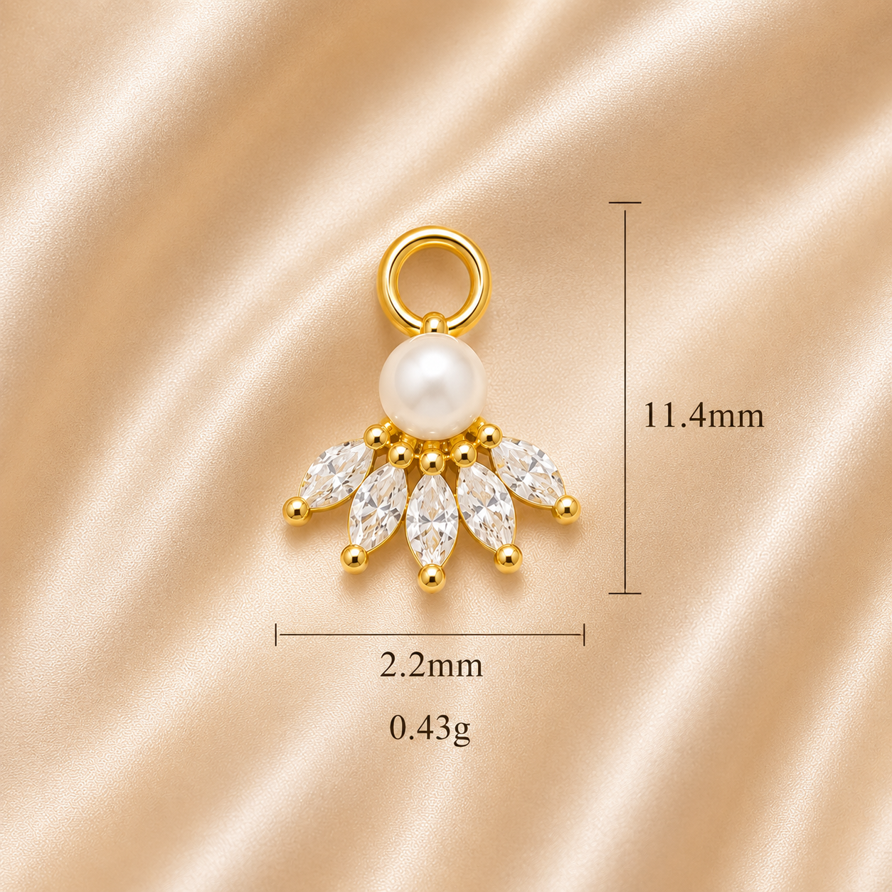 "Aurelia Bloom" Earring Charm