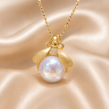 The Honey Pearl Necklace