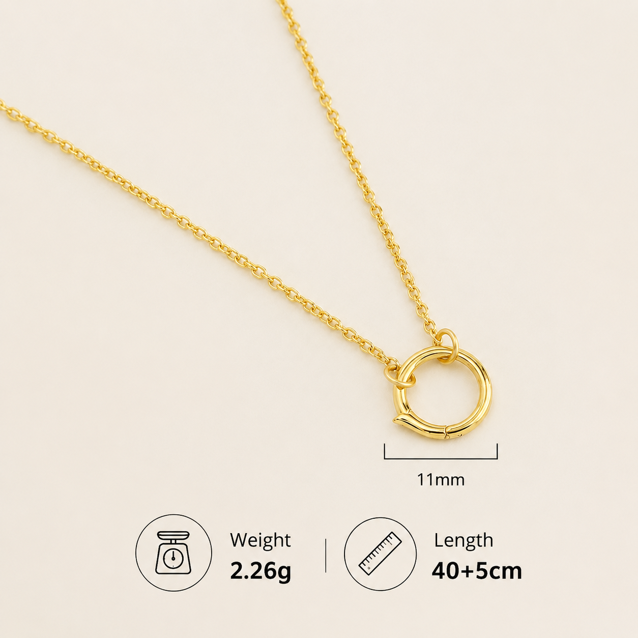 Essential Circle Necklace