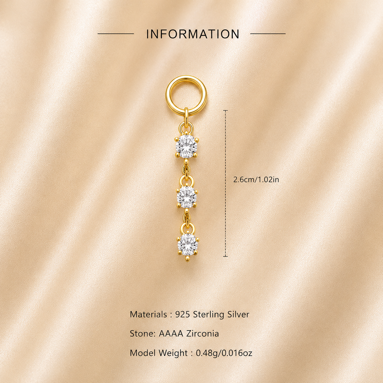 Daisy Chain Earring Charm