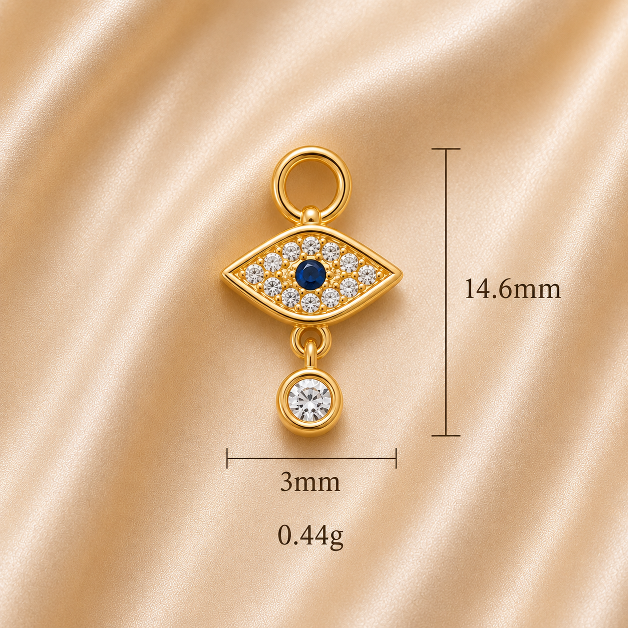 Evil Eye Protection Earring Charm