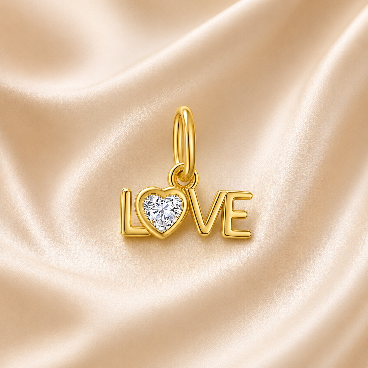 "LOVE" Necklace & Bracelet Charm