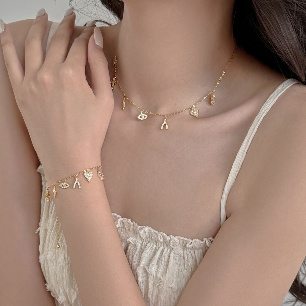 Celestial Charm Bracelet