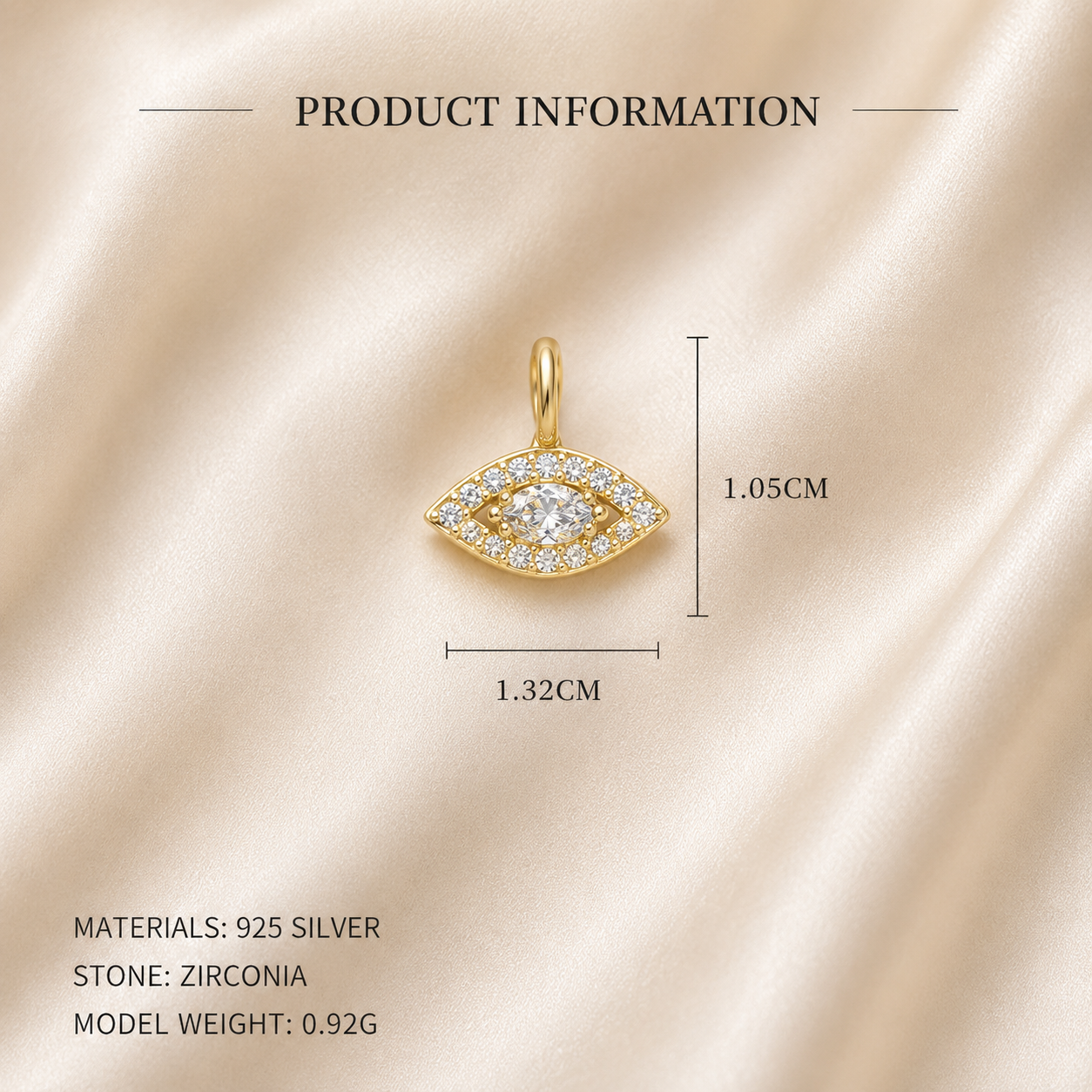 "Celestial Eye" Necklace, Bracelet & Earring Charm