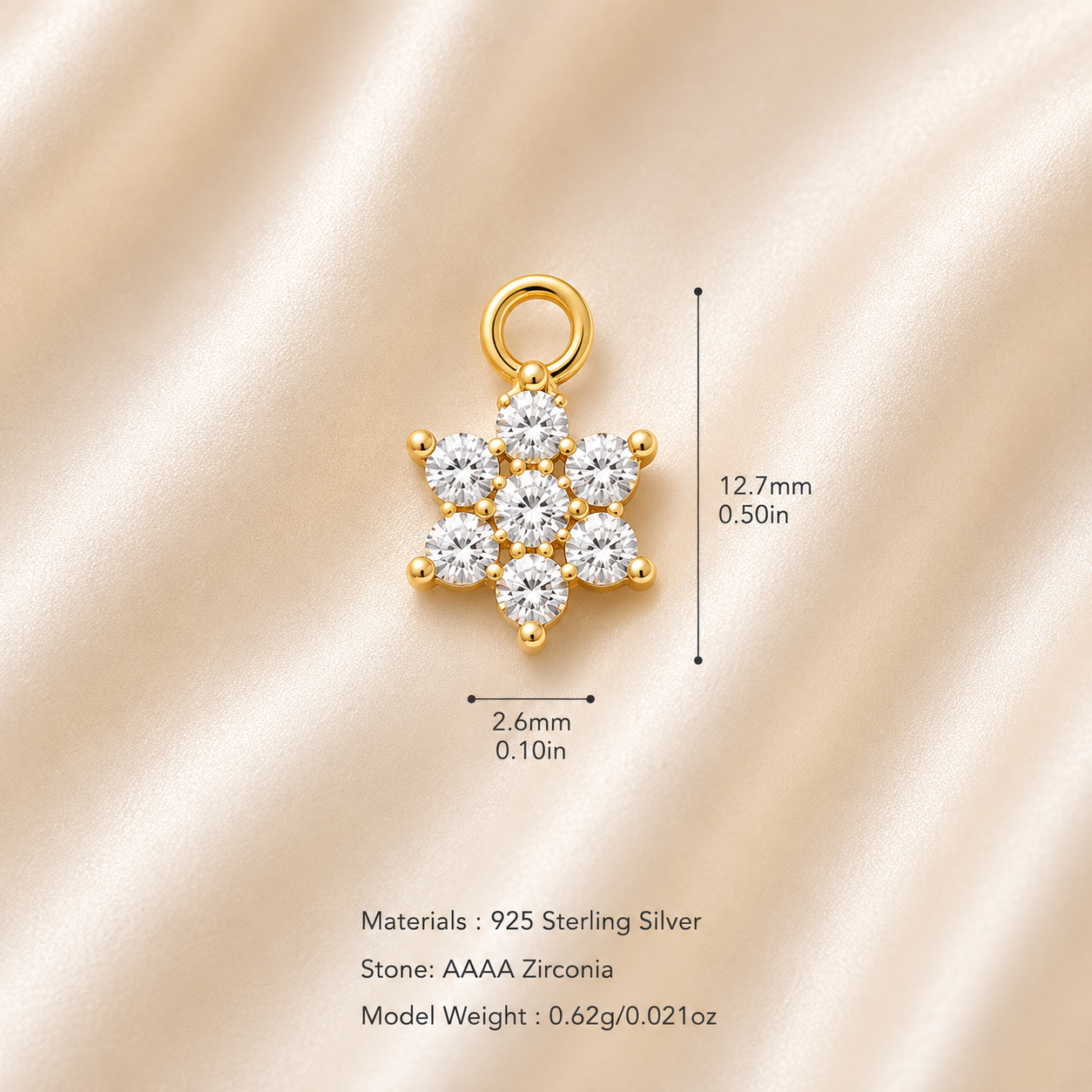 "Fleur" Earring Charm
