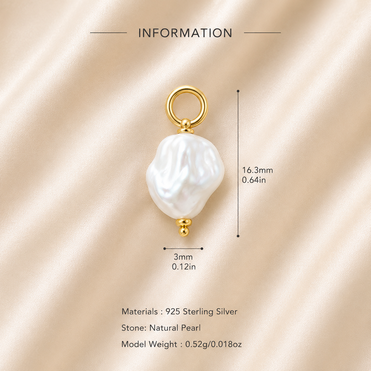 "Pearl Muse" Necklace, Bracelet & Earring Charm