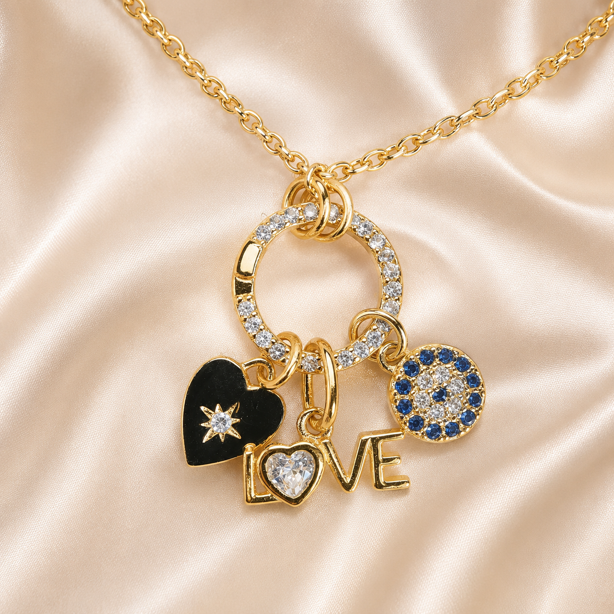 "Eternal Circle" Necklace and Bracelet charm