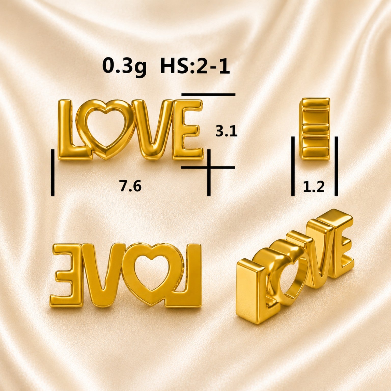 Love "Locket" Charm