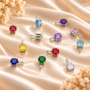 The Celeste Birthstone Charm