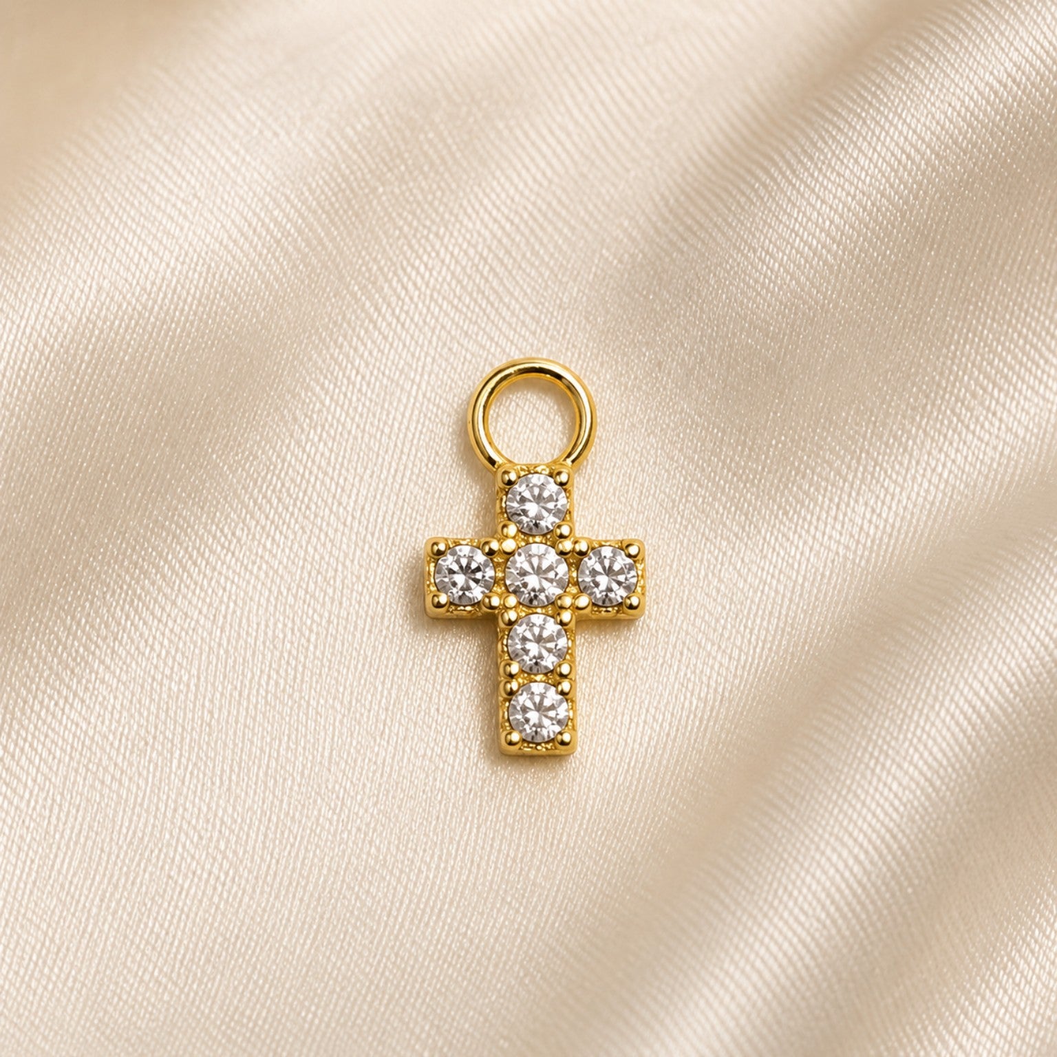 "Grace Cross" Earring Charm